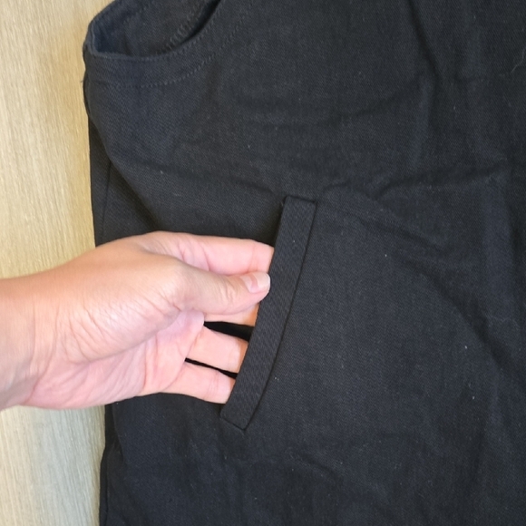 Black Overalls with Buckle Straps - Picture 4 of 8